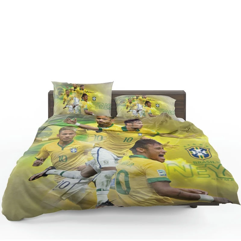 Neymar FIFA Confederations Cup Sports Player Bedding Set