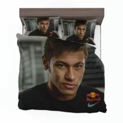 Neymar Focused Football Player Bedding Set 1