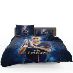 Neymar French League Cup Sports Player Bedding Set