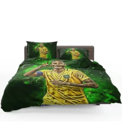 Neymar Gracious Brazil Footballer Player Bedding Set