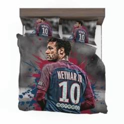 Neymar Healthy PSG Sports Player Bedding Set 1