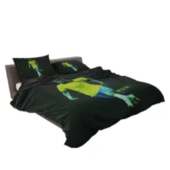 Neymar Jr Athletic Brazil Soccer Player Bedding Set 2