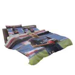 Neymar Jr Euphoric PSG Footballer Bedding Set 2