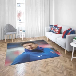 Neymar Jr Fastidious PSG Soccer Player Rug 2