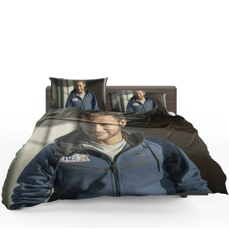 Neymar Jr Flexible Football Player Bedding Set