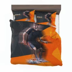 Neymar Jr Spirited Soccer Player Bedding Set 1