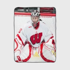 Nikki Kaasa Professional Hockey Player Fleece Blanket 1