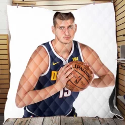 Nikola Jokic Denver Nuggets NBA Basketball Quilt Blanket