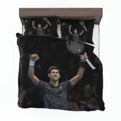 Novak Djokovic Excellent Tennis Player Bedding Set 1