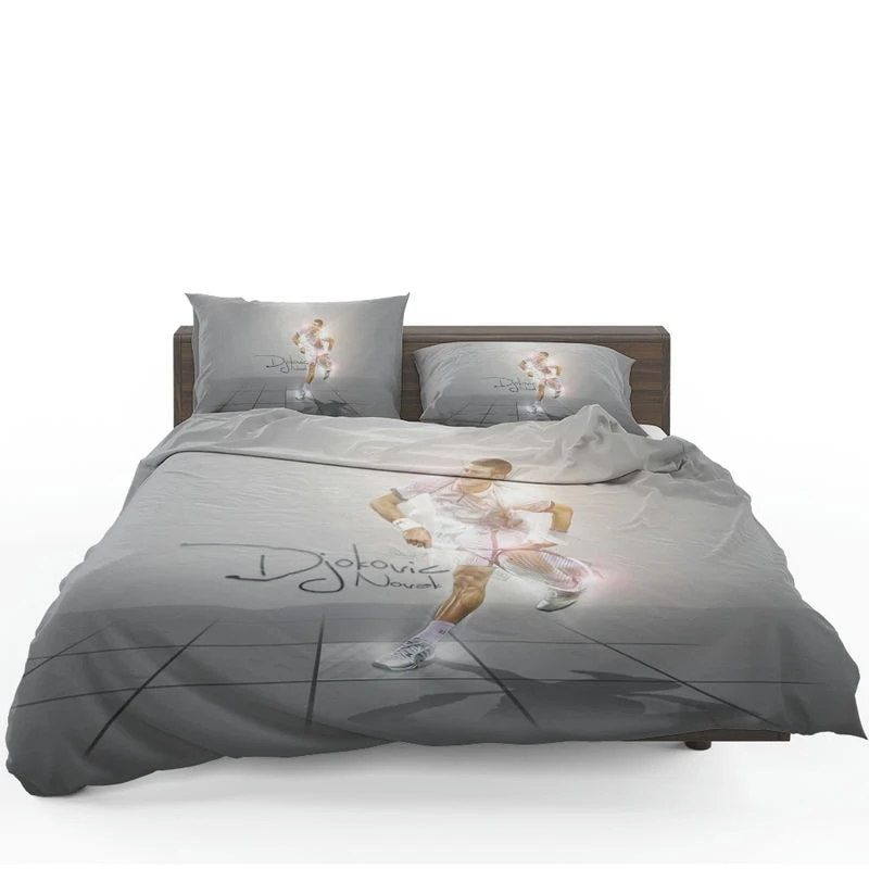 Novak Djokovic Grand Slam Tennis Player Bedding Set