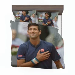 Novak Djokovic Strong Tennis Player Bedding Set 1