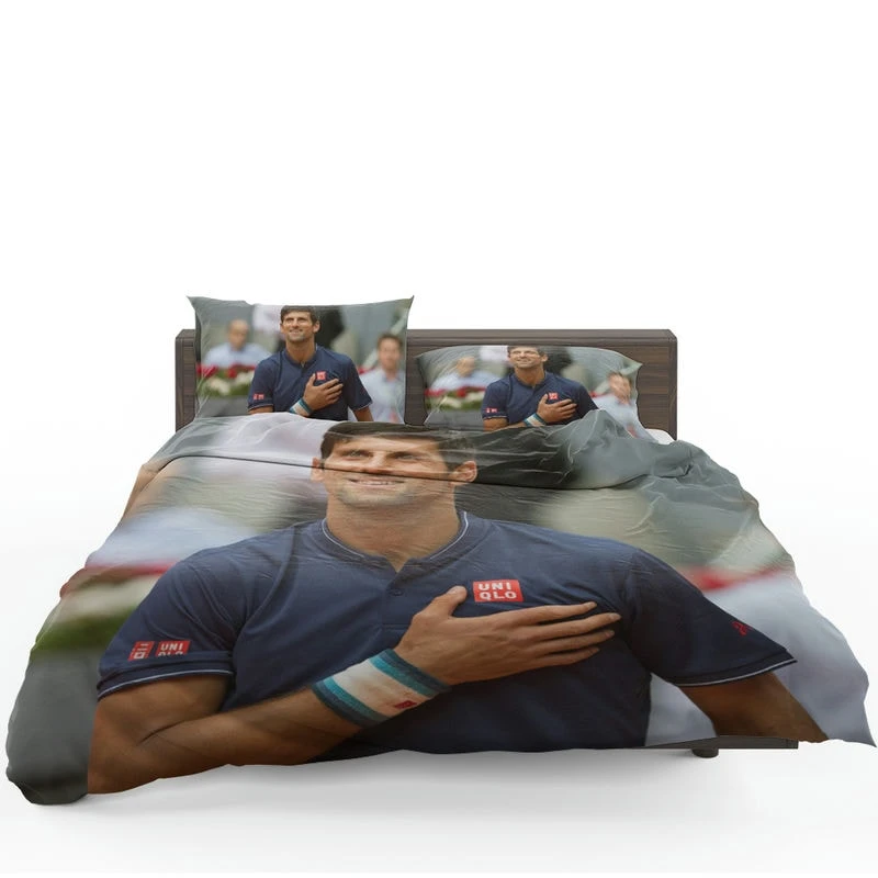 Novak Djokovic Strong Tennis Player Bedding Set