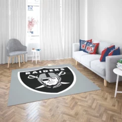 Oakland Raiders Professional NFL Football Player Rug 2