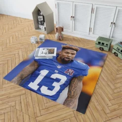 Odell Beckham Jr American Football Rug 1