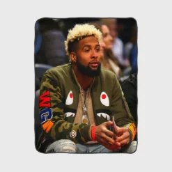 Odell Beckham Jr NFL Fleece Blanket 1