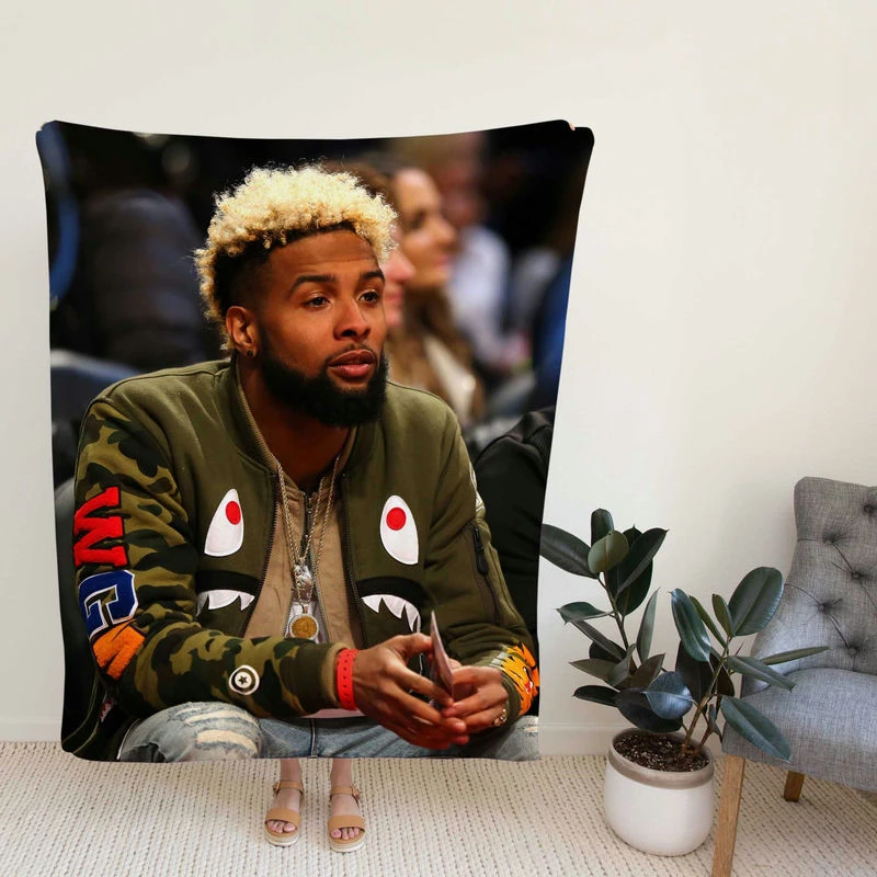 Odell Beckham Jr NFL Fleece Blanket