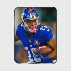 Odell Beckham Jr NFL New York Giants Fleece Blanket 1