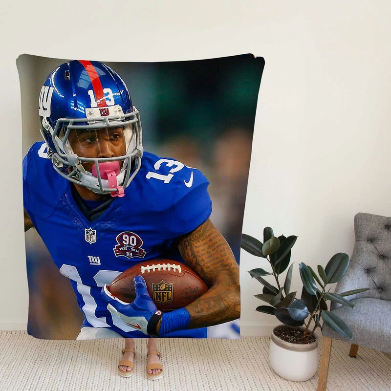 Odell Beckham Jr NFL New York Giants Fleece Blanket