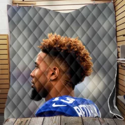 Odell Beckham Jr Star NFL Player Quilt Blanket