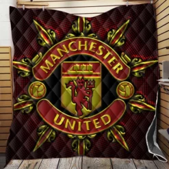 Official English Football Club Manchester United FC Quilt Blanket