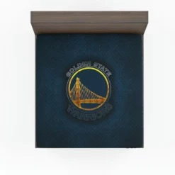 Official Golden State Warriors NBA Club Logo Fitted Sheet