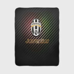 Official Juventus FC Club Logo Fleece Blanket 1