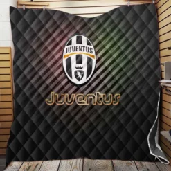 Official Juventus FC Club Logo Quilt Blanket