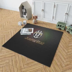 Official Juventus FC Club Logo Rug 1