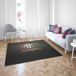 Official Juventus FC Club Logo Rug 2