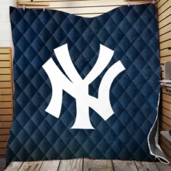 Official MLB Baseball Club Yankees Quilt Blanket