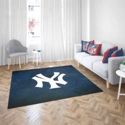 Official MLB Baseball Club Yankees Rug 2