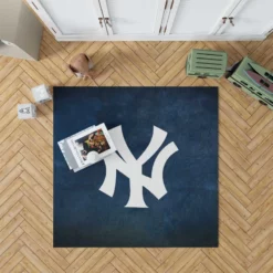 Official MLB Baseball Club Yankees Rug