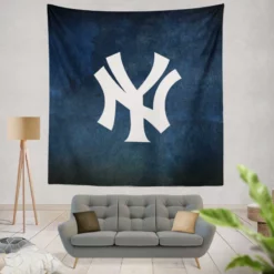 Official MLB Baseball Club Yankees Tapestry