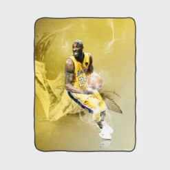 Official NBA Basketball Player Kobe Bryant Fleece Blanket 1