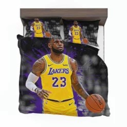 Official NBA Basketball Player LeBron James Bedding Set 1