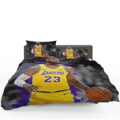 Official NBA Basketball Player LeBron James Bedding Set