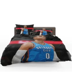 Oklahoma City Thunder Russell Westbrook Bedding Set