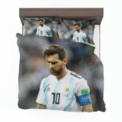 Olympic Footballer Player Lionel Messi Bedding Set 1