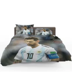 Olympic Footballer Player Lionel Messi Bedding Set