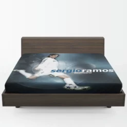 Olympic Footballer Sergio Ramos Fitted Sheet 1