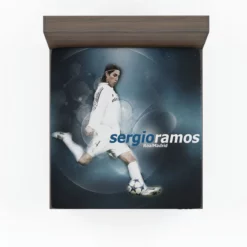 Olympic Footballer Sergio Ramos Fitted Sheet