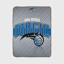 Orlando Magic Active American Basketball Team Fleece Blanket 1