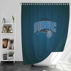 Orlando Magic American Professional Basketball Team Shower Curtain