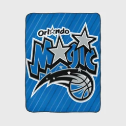 Orlando Magic Excellent NBA Backstab Team Fleece Blanket 1