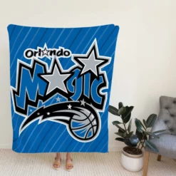 Orlando Magic Excellent NBA Backstab Team Fleece Blanket