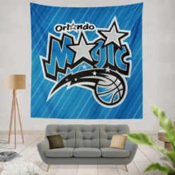 Orlando Magic Excellent NBA Backstab Team Tapestry
