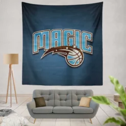 Orlando Magic Exciting American NBA Team Tapestry