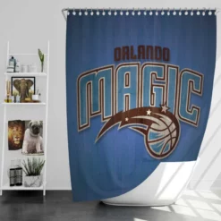 Orlando Magic Strong NBA Basketball Team Shower Curtain