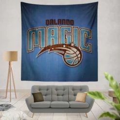 Orlando Magic Strong NBA Basketball Team Tapestry