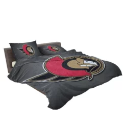 Ottawa Senators Energetic NHL Hockey Team Bedding Set 2